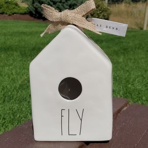 Rae Dunn FLY Birdhouse